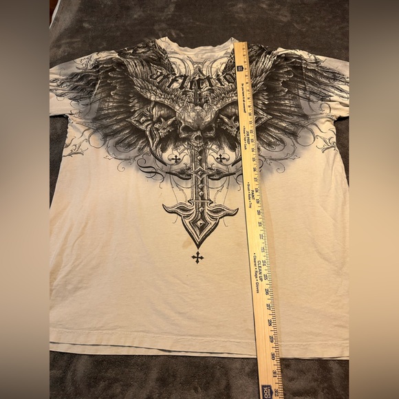 Affliction shirt mens size 3xl xxxl - Picture 4 of 7